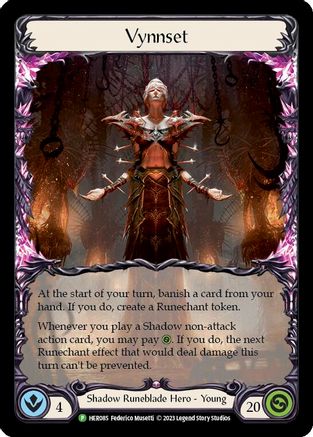 Vynnset (HER085) - Flesh and Blood: Promo Cards Cold Foil