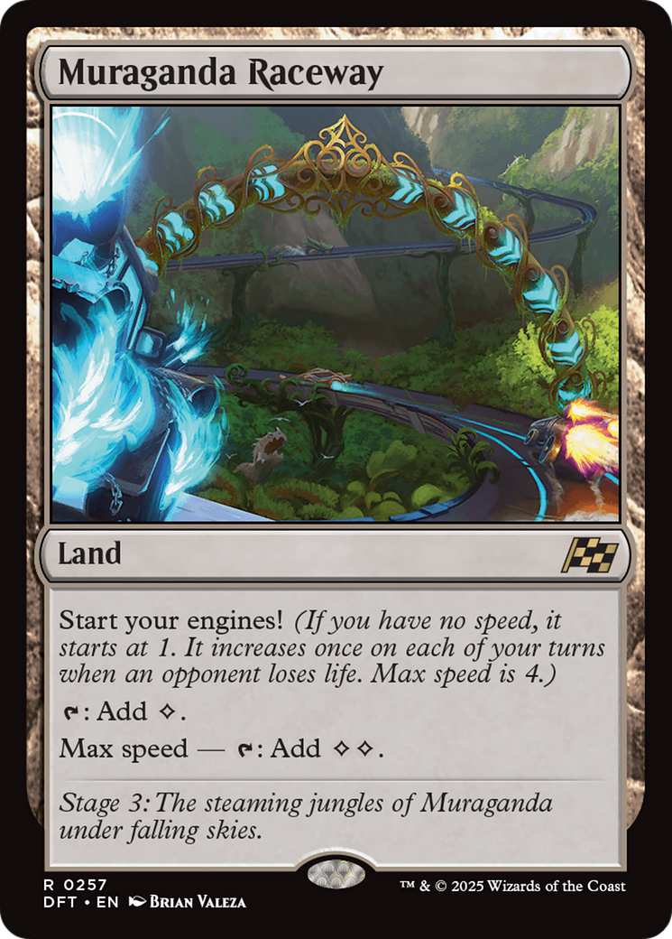 Muraganda Raceway (DFT-257) - Aetherdrift - Premium MTG Single from Wizards of the Coast - Just $0.16! Shop now at Game Crave Tournament Store