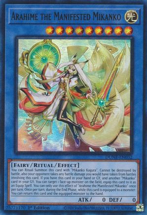 Arahime the Manifested Mikanko (DUNE-EN032) - Duelist Nexus 1st Edition - Premium Yugioh Single from Konami - Just $1! Shop now at Game Crave Tournament Store