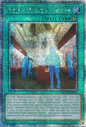 Noble Arms Museum (Quarter Century Secret Rare) (DUNE-EN057) - Duelist Nexus 1st Edition - Premium Yugioh Single from Konami - Just $17.38! Shop now at Game Crave Tournament Store