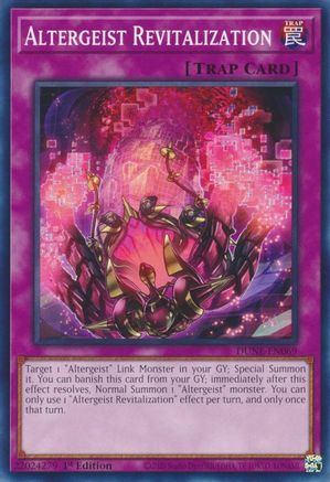 Altergeist Revitalization (DUNE-EN069) - Duelist Nexus 1st Edition - Premium Yugioh Single from Konami - Just $0.25! Shop now at Game Crave Tournament Store