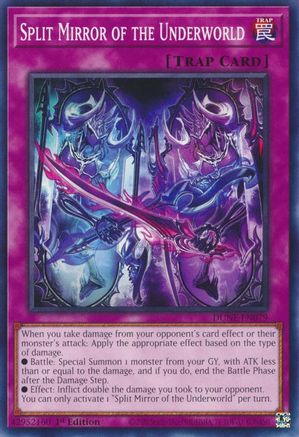 Split Mirror of the Underworld (DUNE-EN079) - Duelist Nexus 1st Edition - Premium Yugioh Single from Konami - Just $0.25! Shop now at Game Crave Tournament Store