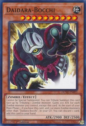 Daidara-Bocchi (DUNE-EN093) - Duelist Nexus 1st Edition - Premium Yugioh Single from Konami - Just $0.25! Shop now at Game Crave Tournament Store