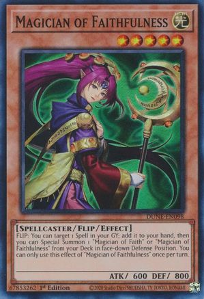 Magician of Faithfulness (DUNE-EN098) - Duelist Nexus 1st Edition - Premium Yugioh Single from Konami - Just $0.25! Shop now at Game Crave Tournament Store