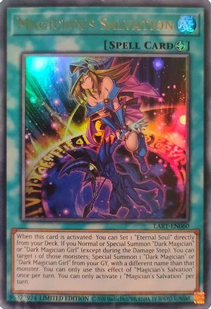 Magician's Salvation (LART-EN060) - The Lost Art Promotion Limited - Premium Yugioh Single from Konami - Just $0.80! Shop now at Game Crave Tournament Store