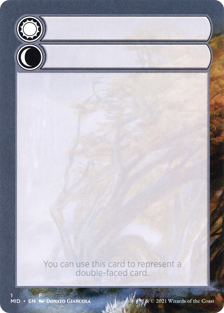 Double-Faced Substitute Card (SMID-001) - Innistrad: Midnight Hunt Substitute Cards - Premium MTG Single from Wizards of the Coast - Just $0! Shop now at Game Crave Tournament Store