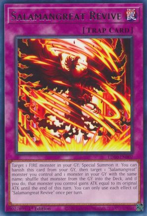 Salamangreat Revive (LD10-EN007) - Legendary Duelists: Soulburning Volcano 1st Edition - Premium Yugioh Single from Konami - Just $0.25! Shop now at Game Crave Tournament Store