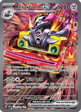 Revavroom ex - 224/197 224 - SV03 Obsidian Flames Holofoil