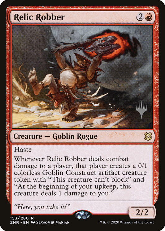 Relic Robber (PZNR-153P) - Zendikar Rising Promos
