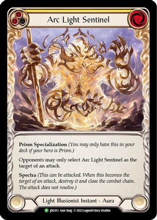 Arc Light Sentinel (JDG011) - Flesh and Blood: Promo Cards