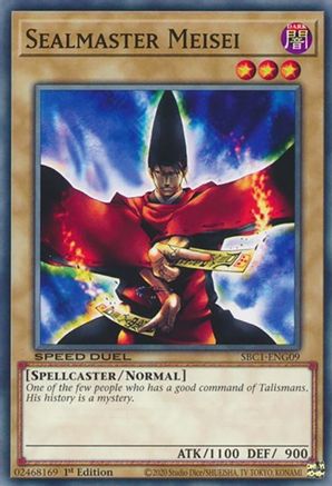 Sealmaster Meisei (SBC1-ENG09) - Speed Duel: Streets of Battle City 1st Edition - Premium Yugioh Single from Konami - Just $0.25! Shop now at Game Crave Tournament Store