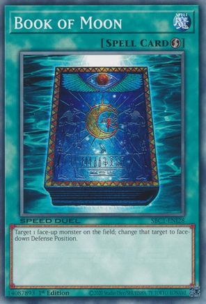 Book of Moon (SBC1-ENI28) - Speed Duel: Streets of Battle City 1st Edition - Premium Yugioh Single from Konami - Just $0.26! Shop now at Game Crave Tournament Store