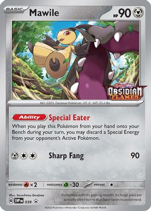 Mawile (Prerelease Promo) 39 - SV Scarlet & Violet Promo Cards Holofoil