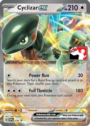 Cyclizar ex 18 - Prize Pack Series Three Holofoil