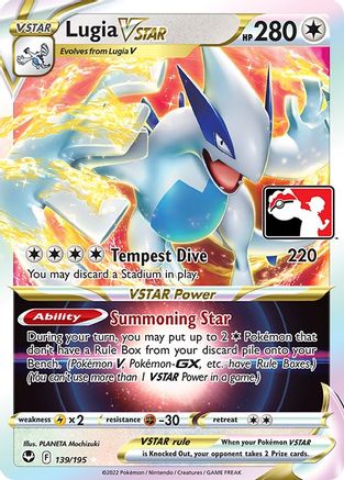 Lugia VSTAR 139 - Prize Pack Series Three Holofoil - Premium Pokemon Single from Nintendo - Just $7.02! Shop now at Game Crave Tournament Store