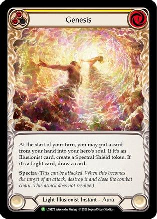 Genesis - LGS172 (LGS172) - Flesh and Blood: Promo Cards Cold Foil