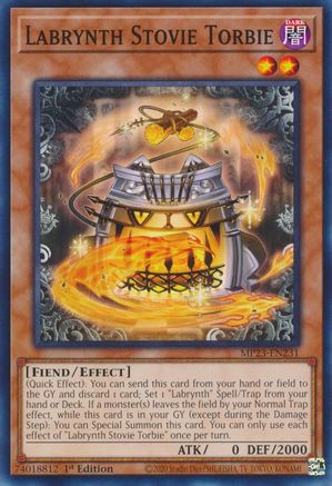 Labrynth Stovie Torbie (MP23-EN231) - 25th Anniversary Tin: Dueling Heroes Mega Pack 1st Edition - Premium Yugioh Single from Konami - Just $0.23! Shop now at Game Crave Tournament Store