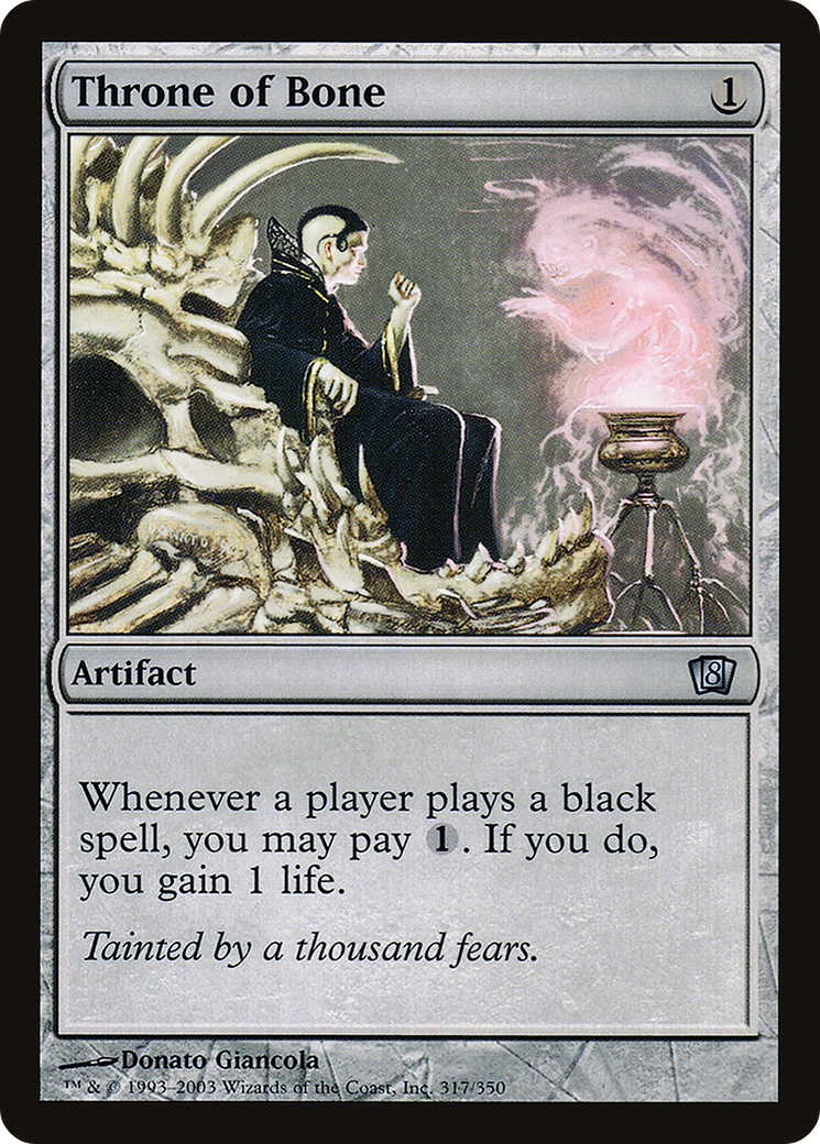 Throne of Bone (8ED-317★) - 8th Edition