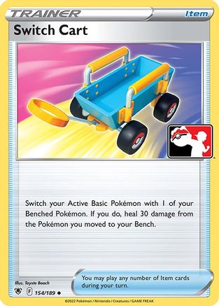 Switch Cart 154 - Prize Pack Series Three Holofoil - Premium Pokemon Single from Nintendo - Just $3.69! Shop now at Game Crave Tournament Store