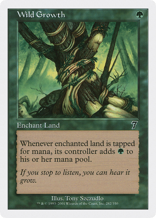 Wild Growth (7ED-282) - 7th Edition Foil