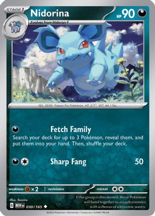Nidorina 30 - SV Scarlet and Violet 151