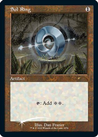 Sol Ring (Retro Frame) (Foil Etched) (SLD-1074) - Secret Lair Drop Series Foil - Premium MTG Single from Wizards of the Coast - Just $8.46! Shop now at Game Crave Tournament Store