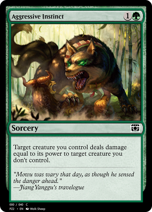 Aggressive Instinct (PZ2-70855) - Treasure Chest