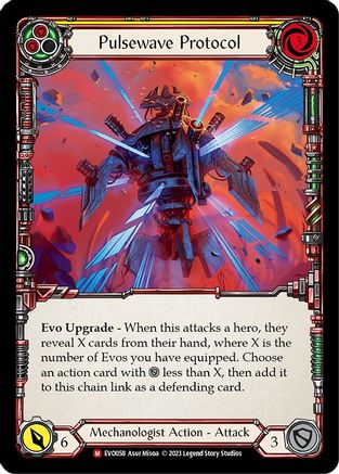 Pulsewave Protocol (EVO058) - Bright Lights Rainbow Foil