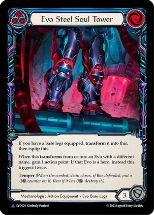 Evo Steel Soul Tower (Marvel) (EVO029) - Bright Lights Cold Foil