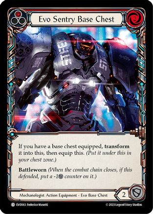 Evo Sentry Base Chest (EVO043) - Bright Lights