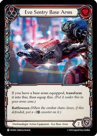 Evo Sentry Base Arms (EVO044) - Bright Lights Cold Foil