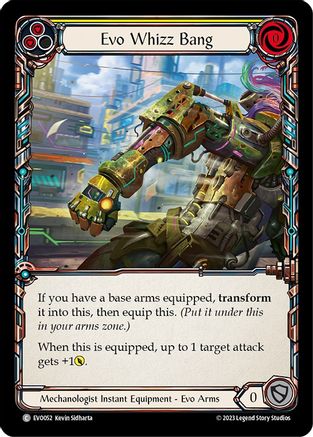 Evo Whizz Bang (EVO052) - Bright Lights Cold Foil