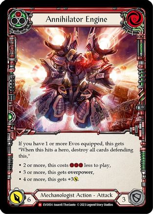 Annihilator Engine (EVO054) - Bright Lights Rainbow Foil