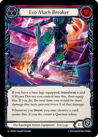 Evo Mach Breaker (Marvel) (EVO033) - Bright Lights Cold Foil
