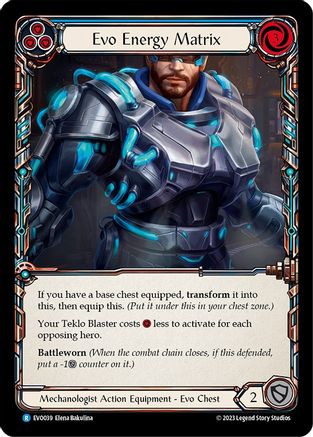 Evo Energy Matrix (EVO039) - Bright Lights Cold Foil