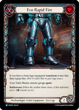 Evo Rapid Fire (EVO041) - Bright Lights Cold Foil