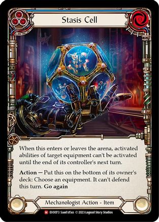 Stasis Cell (EVO073) - Bright Lights Rainbow Foil