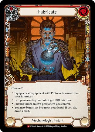 Fabricate (EVO146) - Bright Lights Rainbow Foil