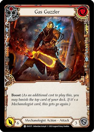 Gas Guzzler (Red) (EVO171) - Bright Lights Rainbow Foil