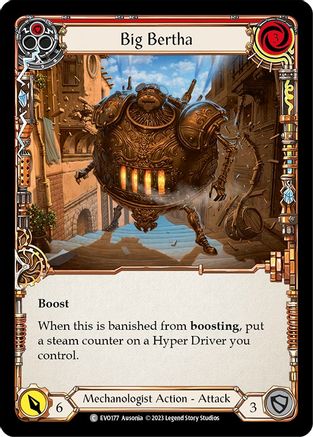 Big Bertha (Red) (EVO177) - Bright Lights Rainbow Foil