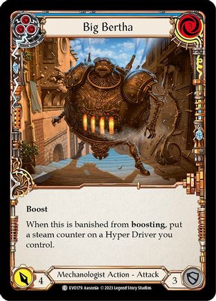 Big Bertha (Blue) (EVO179) - Bright Lights Rainbow Foil