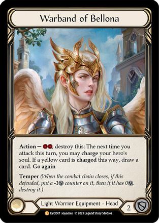 Warband of Bellona (EVO247) - Bright Lights Rainbow Foil