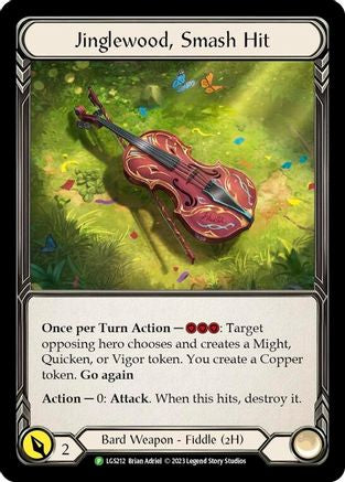 Jinglewood, Smash Hit - LGS212 (LGS212) - Flesh and Blood: Promo Cards Rainbow Foil