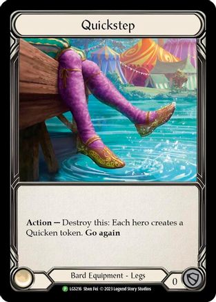 Quickstep - LGS216 (LGS216) - Flesh and Blood: Promo Cards Rainbow Foil
