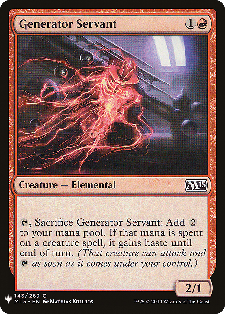 Generator Servant (MB1-944) - Mystery Booster