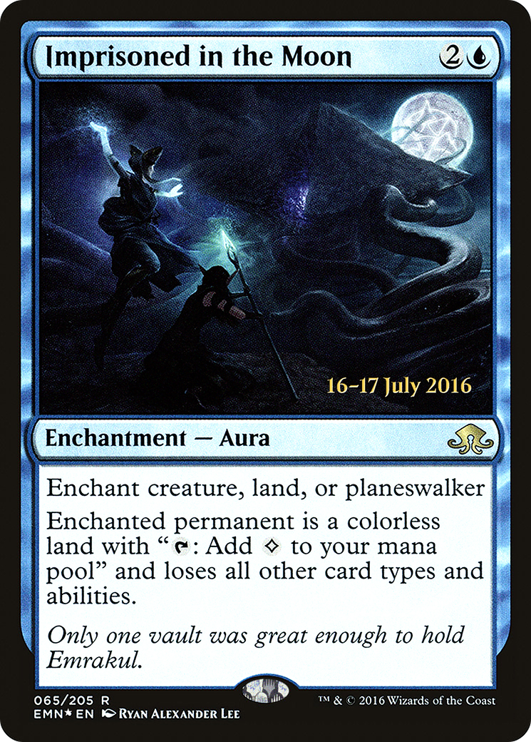 Imprisoned in the Moon (PEMN-65S) - Eldritch Moon Promos Foil
