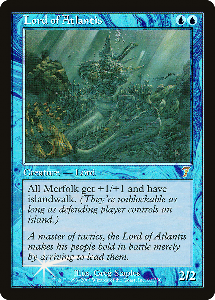 Lord of Atlantis (7ED-083) - 7th Edition