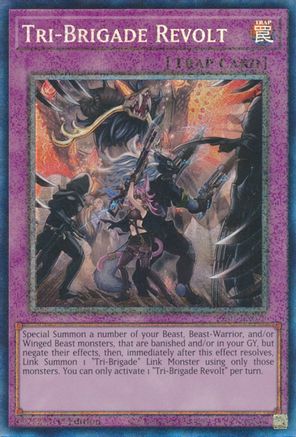 Tri-Brigade Revolt (PCR) (RA01-EN079) - 25th Anniversary Rarity Collection 1st Edition - Premium Yugioh Single from Konami - Just $0.23! Shop now at Game Crave Tournament Store