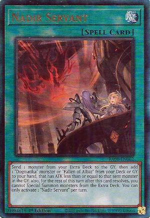 Nadir Servant (PUR) (RA01-EN062) - 25th Anniversary Rarity Collection 1st Edition - Premium Yugioh Single from Konami - Just $2.47! Shop now at Game Crave Tournament Store