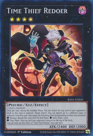 Time Thief Redoer (RA01-EN041) - 25th Anniversary Rarity Collection 1st Edition - Premium Yugioh Single from Konami - Just $0.25! Shop now at Game Crave Tournament Store